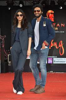 Ali Fazal and Diana Penty promotes 'Happy Bhag Jayegi' at Umang Fest at NM College