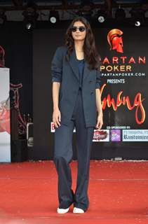 Diana Penty promotes 'Happy Bhag Jayegi' at Umang Fest at NM College