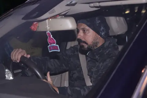 Celebs snapped at soccer match