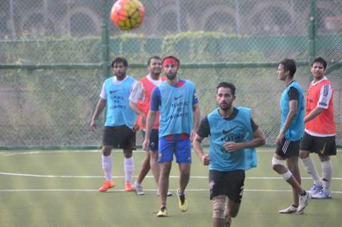 Ranbir Kapoor snapped at soccer match