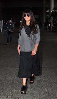 Richa Chadda snapped at Airport