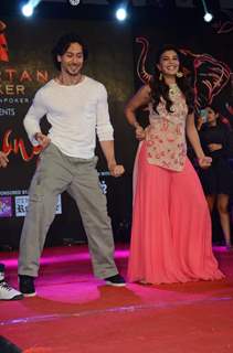 Celebs at Promotion of 'A Flying Jatt' at Umang Fest in NM College