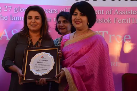 Farah Khan at Jaslok Fertil Tree Launch Event