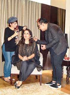 Zeenat Aman at Beauty awards 2016!