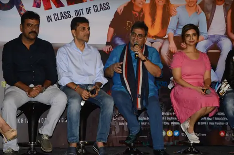 Subhash Ghai and Rashmi Sharma at Trailer launch of 'Days of Tafree'