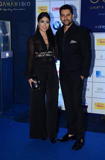 Aftab Shivdasani with his wife Nin Dusanj at JOYA Exhibition 2016
