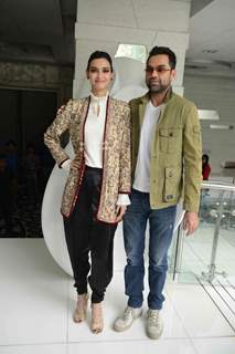 Abhay Deol and Diana Penty at Press Meet of 'Happy Bhag Jayegi'