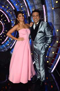 Jacqueline Fernandes and Govinda on sets of 'Jhalak Dikhlaa Jaa'