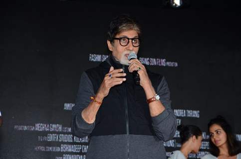 Amitabh Bachchan at Promotion of movie 'Pink' at Umang Fest in NM College