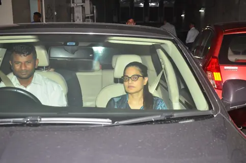 Alvira Khan Agnihotri Snapped with Family