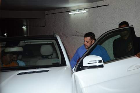Salman Khan Snapped with Family