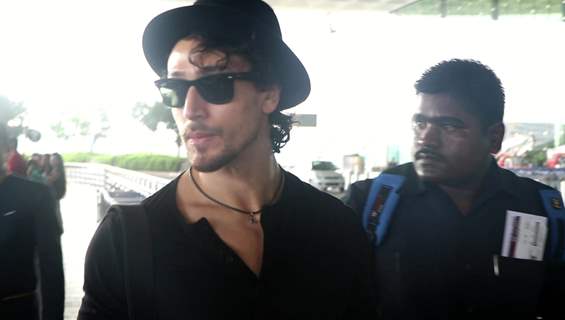 Tiger Shroff snapped at Airport