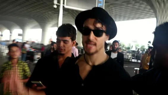 Tiger Shroff snapped at Airport