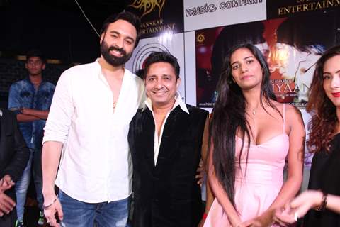 Poonam Pandey and Sukhwinder Singh at Launch of Sanskar Entertainment