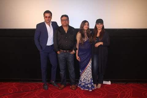 Mahima Chaudhry and Rohit Roy at Trailer launch of Film 'Dark Chocolate'