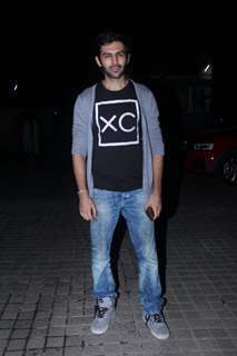 Kartik Aaryan at Special screening of the film 'Happy Bhag Jayegi'