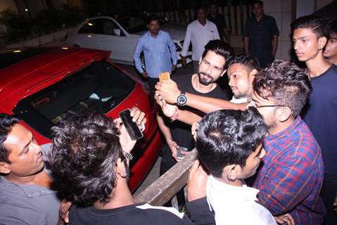 Shahid Kapoor Snapped Post Workout