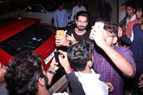 Shahid Kapoor Snapped Post Workout