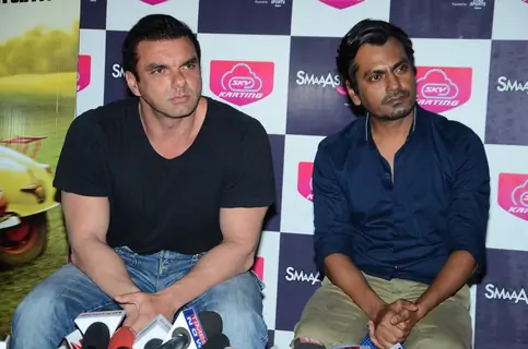 Sohail Khan & Nawazuddin Siddiqui of 'Freaky Ali' at SMAASH