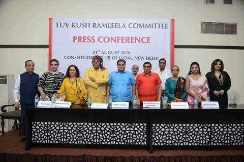 Ranjeet, Maninee De Mishra and Himani Shivpuri at Ram Leela Event