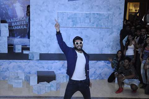 Ranveer Singh at Colgate event