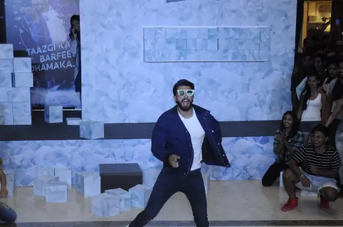 Ranveer Singh at Colgate event