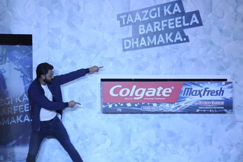 Ranveer Singh at Colgate event