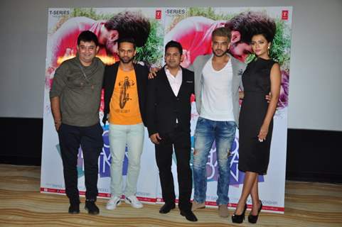 Ruhi Singh, Rahul Vaidya and Karan Kundra at Launch of Film 'Do Chaar Din'