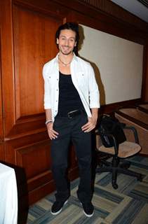 Tiger Shroff at Promotion of 'A Flying Jatt'