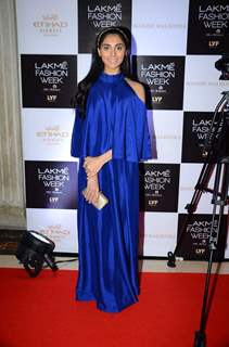 Pernia Qureshi at Lakme Fashion Week Winter Festive 2016- Day 1