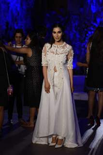 Sophie Choudry at Lakme Fashion Week Winter Festive 2016- Day 1