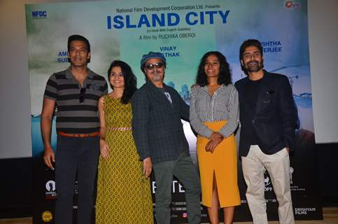 Celebs at Press meet of Island City