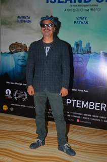 Vinay Pathak at Press meet of Island City