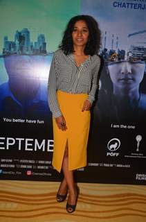 Tannishtha Chatterjee at Press meet of Island City