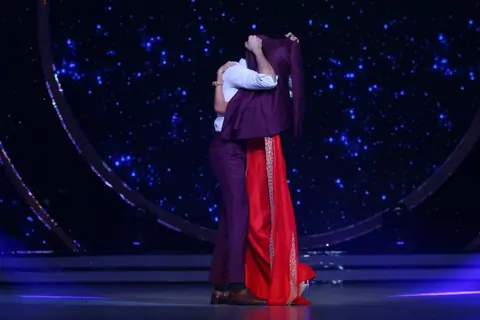 Sidharth Malhotra and Katrina Kaif at Promotion of 'Baar Baar Dekho' on sets of Jhalak Dikhhla Jaa