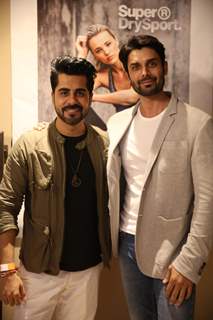 Amit Gaur and Gunjan Utreja at Launch of Superdry's AW'16 Sport Collection