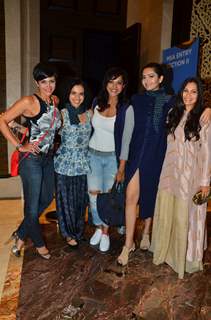 Manasi Scott and Mandira Bedi at Lakme Fashion Week Day 3