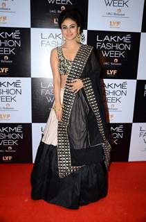 Mouni Roy at Lakme Fashion Week Day 3