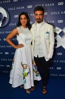 Rahul Dev and Mugdha Godse at COLE HAAN Event