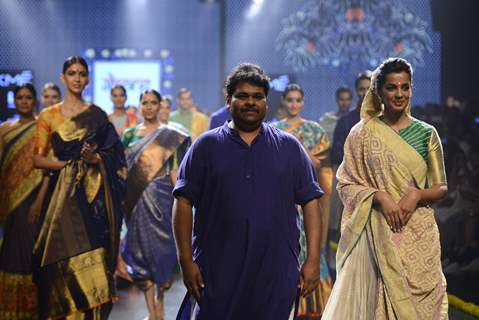 Mugdha Godse at Lakme Fashion Week Day 3