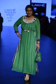 Poonam Dhillon at Lakme Fashion Week Day 3