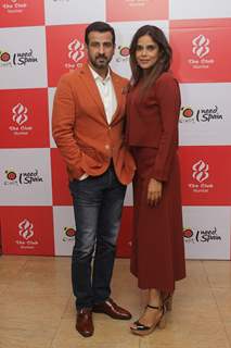 Ronit Roy with his wife at 'A Spanish Fiesta' Event