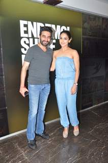 Shekhar Ravjiani and Neeti Mohan at Success Bash of 'The Voice India Kids'