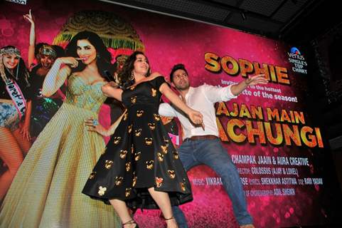 Varun Dhawan at Launch of Sophie Choudry's Song 'Sajan Main Nachungi'