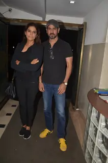 Ronit Roy and Neelam Singh at The Vamps Bash