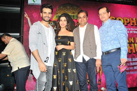 Karan Tacker at Launch of Sophie Choudry's Song 'Sajan Main Nachungi'