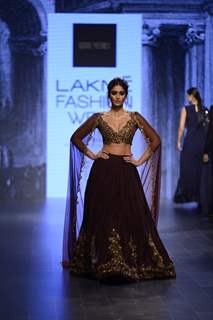 The Sizzling beauty Ileana D'Cruz  at Lakme Fashion Show Day 5