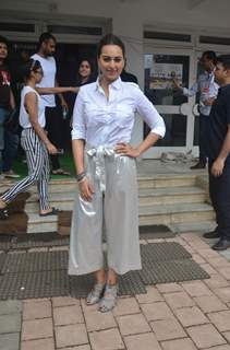 Sonakshi Sinha at Women's Self Defense Centre for Promotion of Film 'Akira'