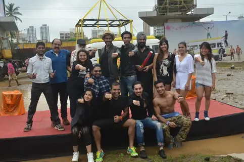 Shailendra Singh and Ashrut Jain at Promotion of 'Sunshine Music Tours and Travels'