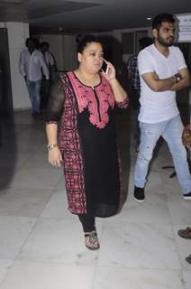 Bharti Singh at Prayer meet of Krushna Abhishek's father!